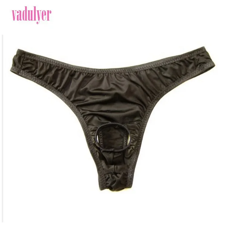 

Vadulyer Wholesale Men's Briefs Sexy Pouch G-String Underwear Low Rise Bulge Thong Underwear Stretchy T Back Thongs, Picture