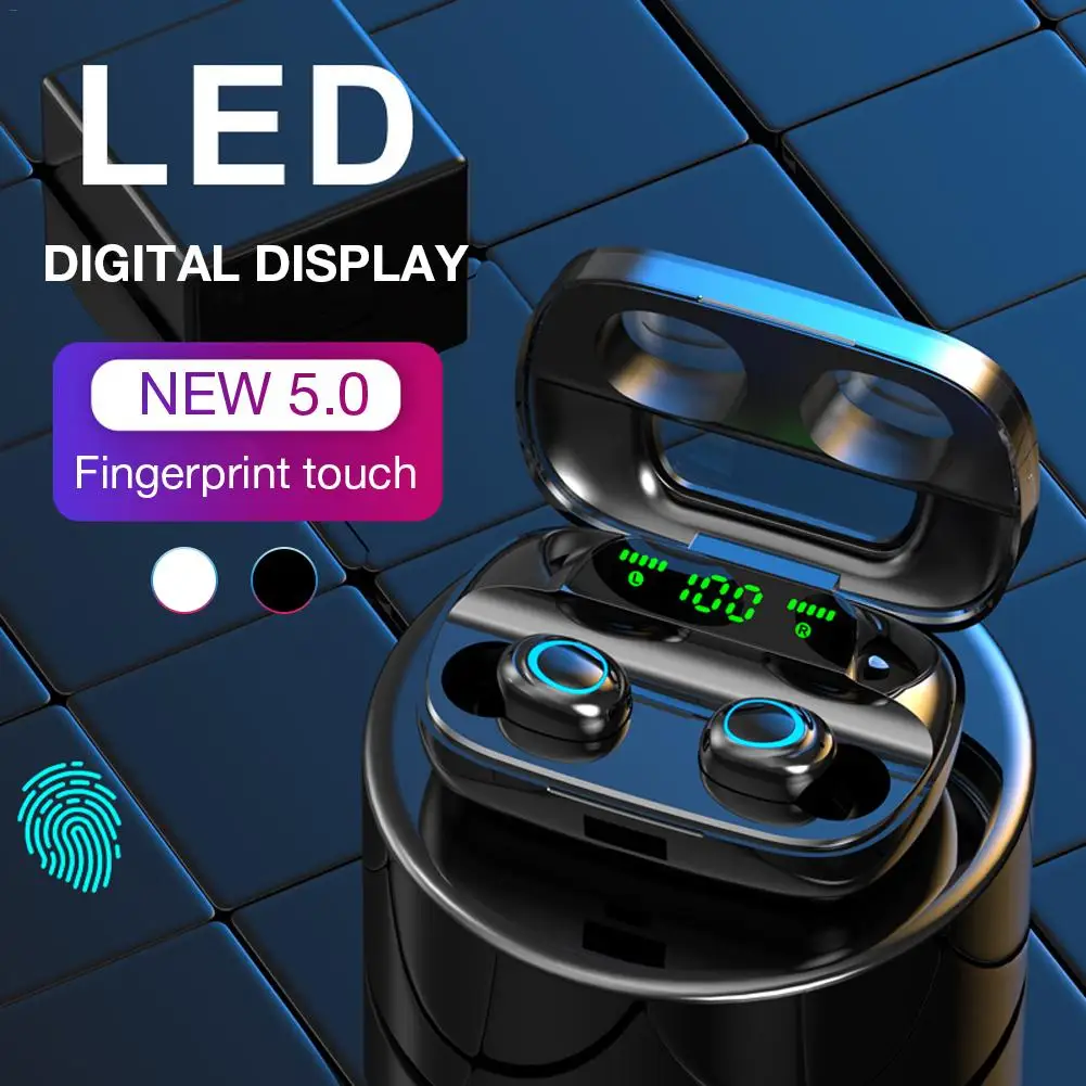 Best Selling Stereo Bass Auriculares Audifono S11 Tws Led Power Bank Mini Wireless Earbuds Earphone S11 Tws, White black
Best Selling Stereo Bass Auriculares Audifono S11 Tws Led Power Bank Mini Wireless Earbuds Earphone S11 Tws, White black