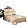 Queen size 22MM Oeko-Tex 100 Seamless Silk Bedding Set Luxurious 100% Silk Sheets