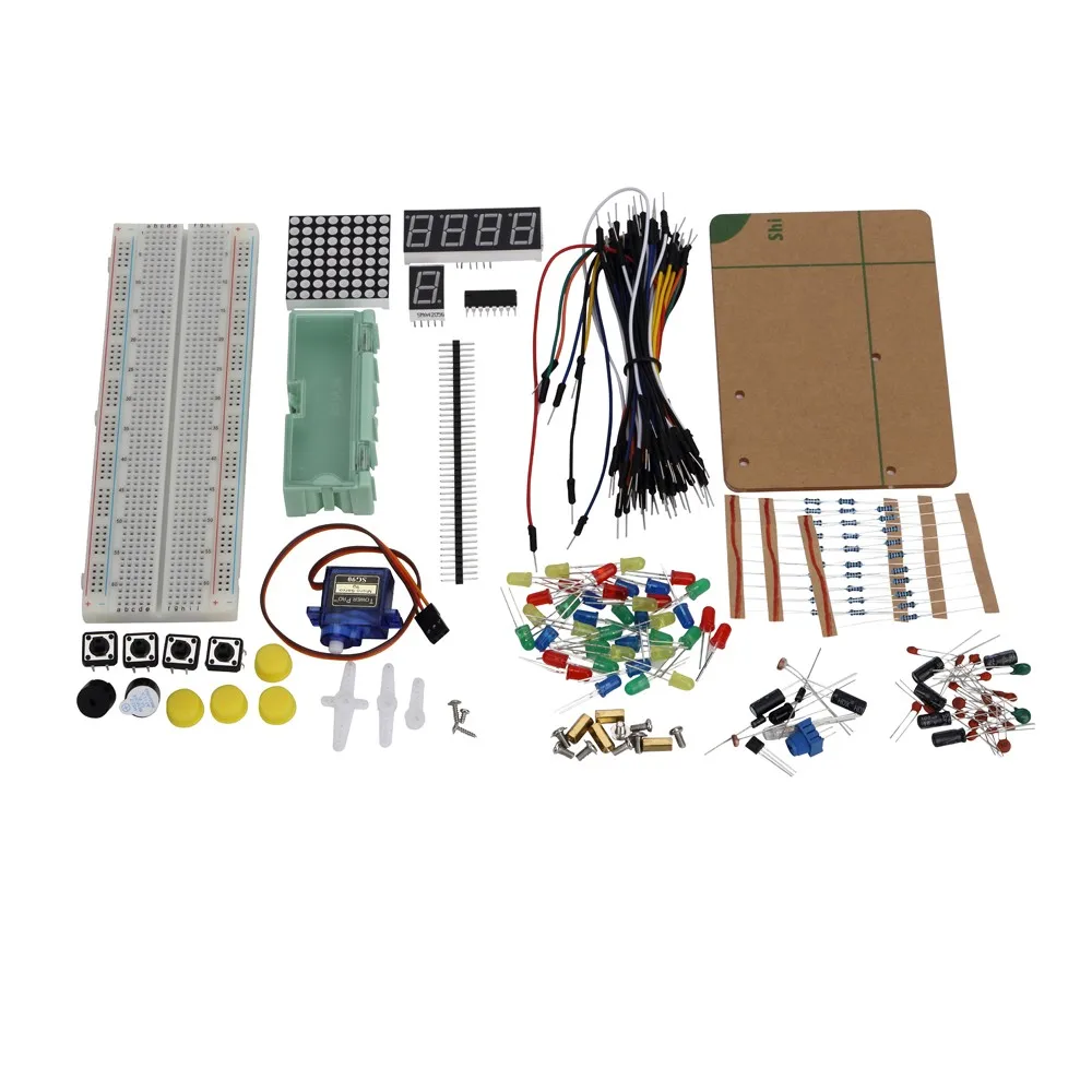 

Okystar OEM/ODM LED 8*8 Dot Matrix Breadboard Resistor Capacitor Electronics Component Kit