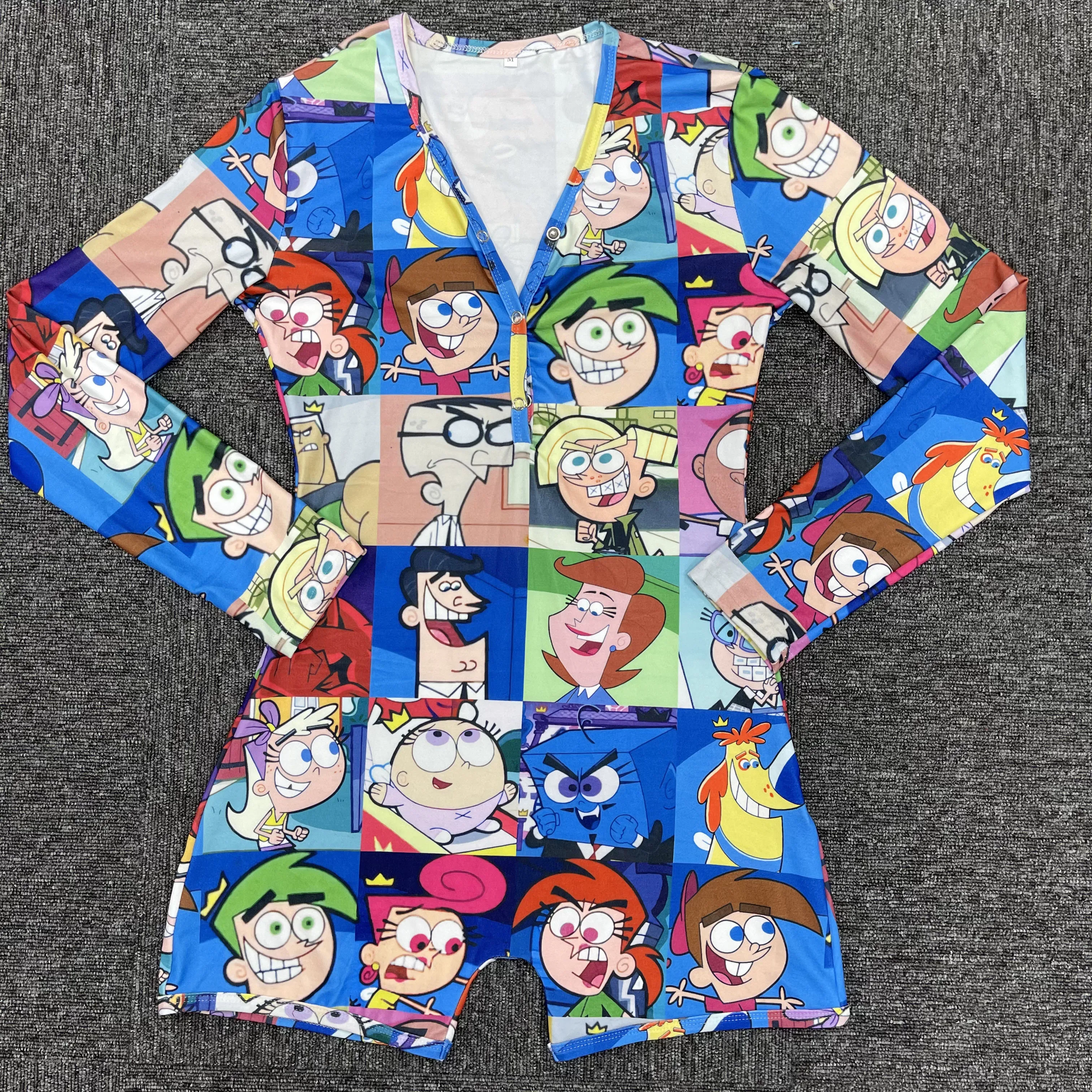 Cartoon Pajamas Women Onesie Pajamas Nightwear Women Jumpsuit Long Sleeve Designers Sleepwear
Cartoon Pajamas Women Onesie Pajamas Nightwear Women Jumpsuit Long Sleeve Designers Sleepwear