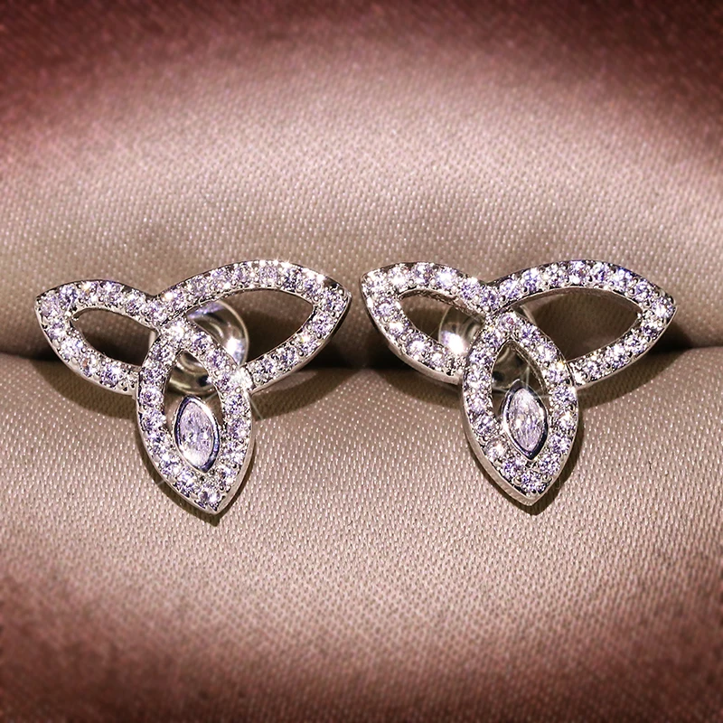 Factory Wholesale KYED0330 CZ Earring Clover Shape Shine 3A Zircon earring for Women
Factory Wholesale KYED0330 CZ Earring Clover Shape Shine 3A Zircon earring for Women