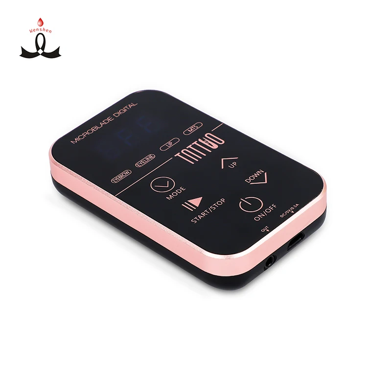 Professional YD Wireless Battery Digital Device Microblading Permanent Makeup Tattoo Machine for Eyebrow Lips, Black and rose gold
Professional YD Wireless Battery Digital Device Microblading Permanent Makeup Tattoo Machine for Eyebrow Lips, Black and rose gold