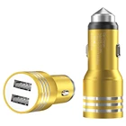 2019 Mobile Phone Accessories Universal Dual USB Car Charger Adapter for Mobile Phones