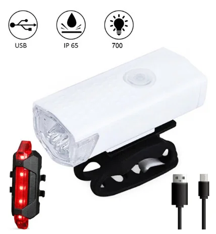 Bicycle Cycling Light, 300 Lumens Rechargeable White Black Bike Led Lights for Bicycle Handlebar
Bicycle Cycling Light, 300 Lumens Rechargeable White Black Bike Led Lights for Bicycle Handlebar