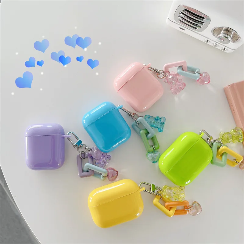 Rectangle Chain For Luxury Bear Keychain And Airpod Case For Airpod Gen 2 Cases For Airpod Pro Cases
Rectangle Chain For Luxury Bear Keychain And Airpod Case For Airpod Gen 2 Cases For Airpod Pro Cases