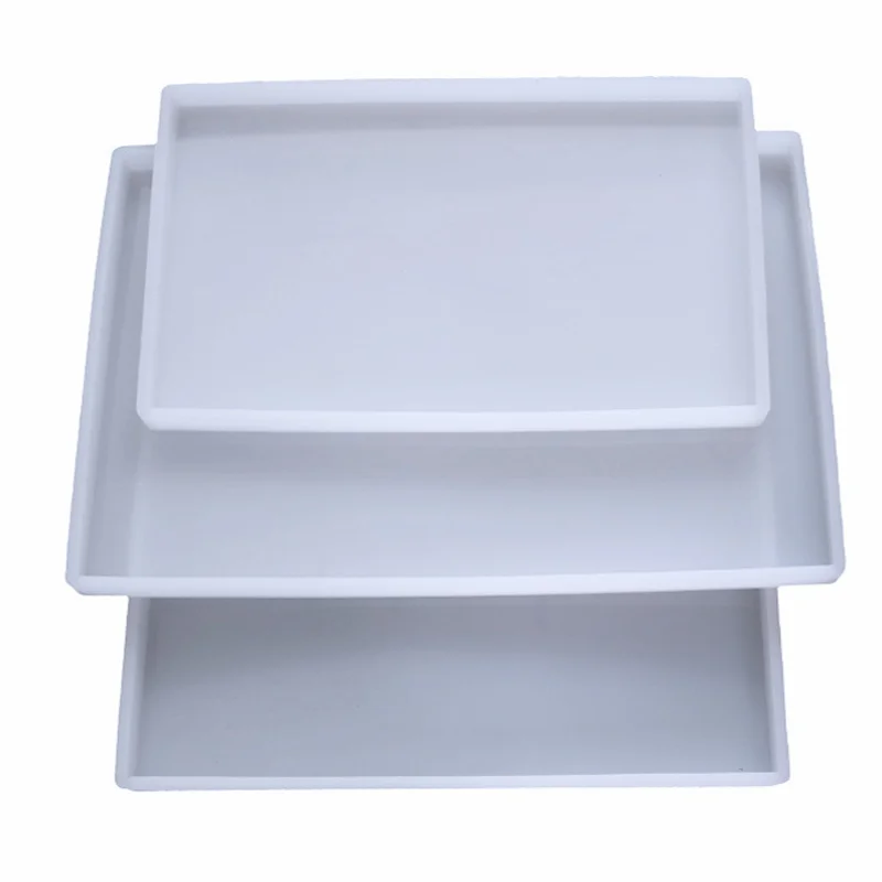 Streamlined diy crystal drop silicone mold large table pressure clay large square handmade food grade epoxy resin silicone mold, White
Streamlined diy crystal drop silicone mold large table pressure clay large square handmade food grade epoxy resin silicone mold, White
