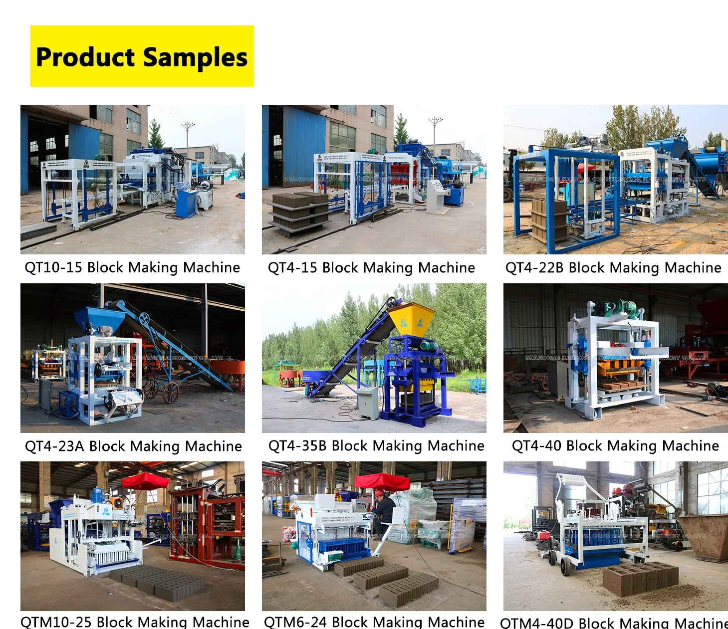 automatic color face pavement block making machinery road paver block production line