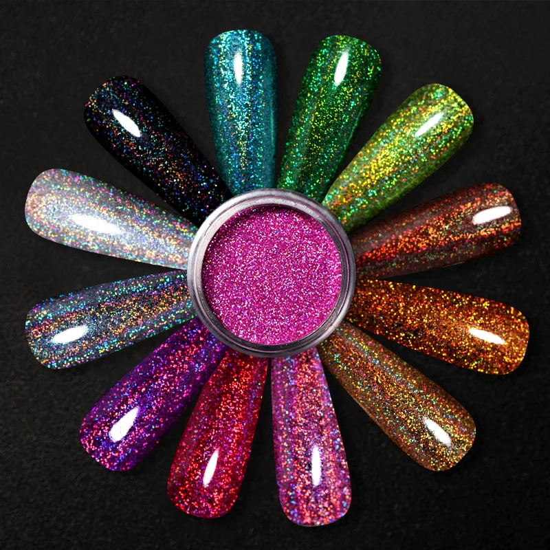 1 Box Hot Sale Holographics Nail Powders Laser Shiny Nail Glitters Dust Decorations For Nail Art Chrome Pigment DIY Accessories, Colorful
1 Box Hot Sale Holographics Nail Powders Laser Shiny Nail Glitters Dust Decorations For Nail Art Chrome Pigment DIY Accessories, Colorful