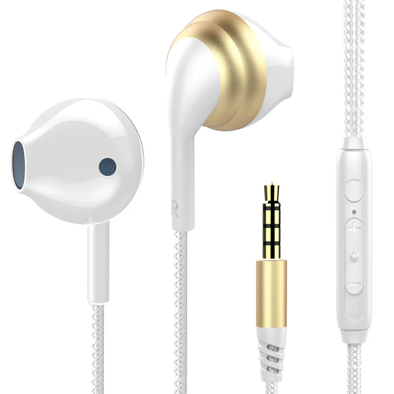 New Arrivals Wired Earphone Headphone Handsfree Mic 3.5mm Stereo Sound Headset Noise Cancelling Headphones
New Arrivals Wired Earphone Headphone Handsfree Mic 3.5mm Stereo Sound Headset Noise Cancelling Headphones