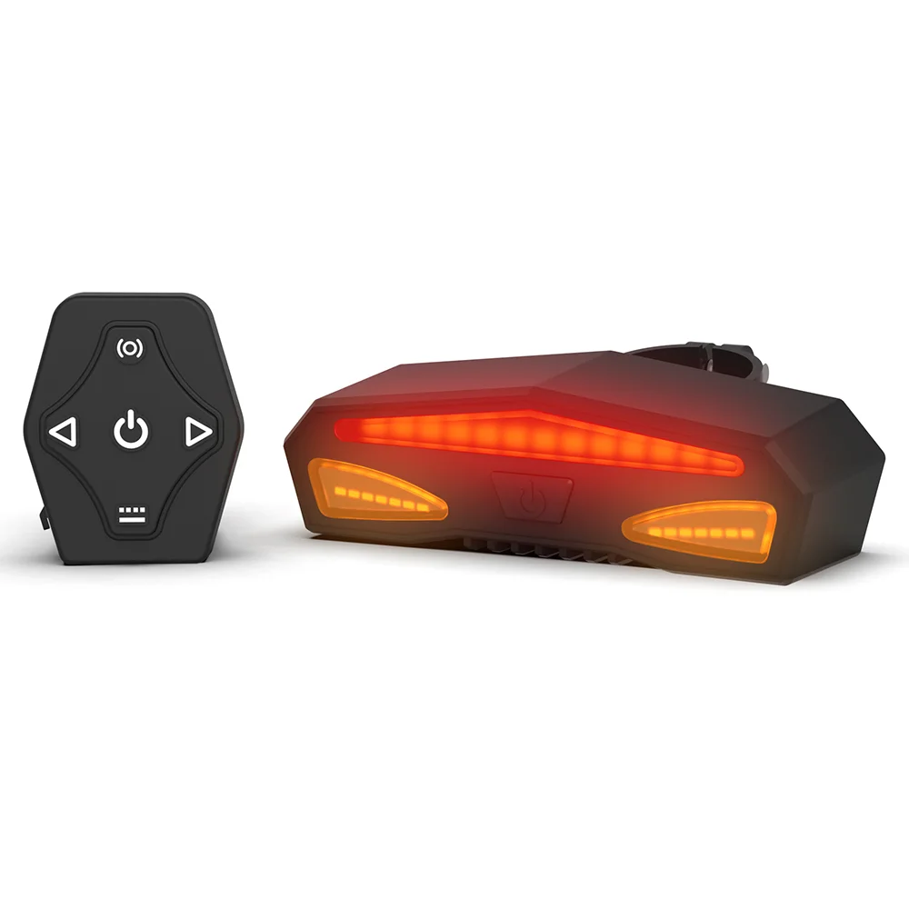 Rechargeable Bike Light Turn Signal Factory Direct Sales Security Cycling Bicycle Remote Control Rear Light
Rechargeable Bike Light Turn Signal Factory Direct Sales Security Cycling Bicycle Remote Control Rear Light