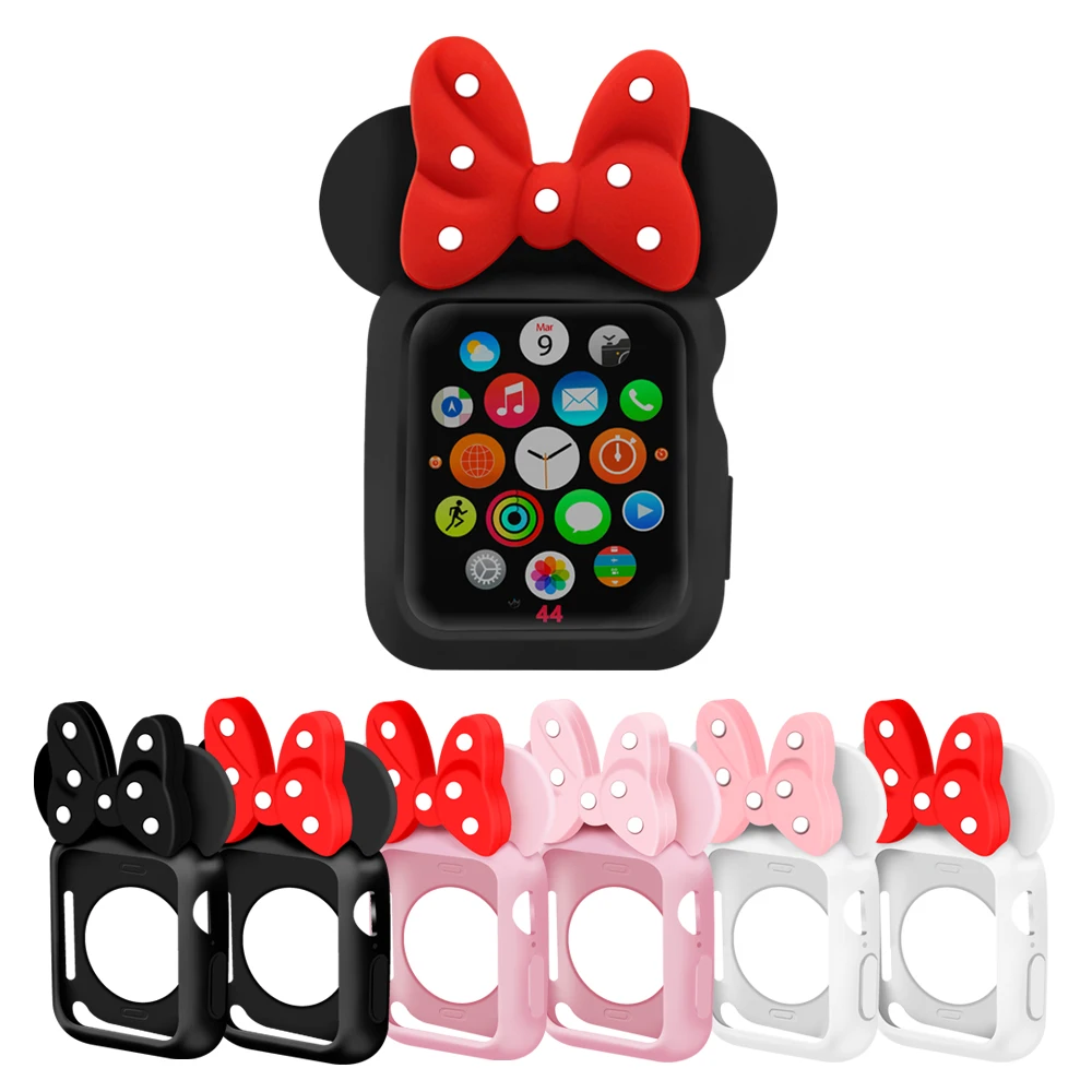 Minnie case Cute Design Protective Cover For Apple Watch Cartoon case For iWatch Series1/2/3/4/5, 6 colors
Minnie case Cute Design Protective Cover For Apple Watch Cartoon case For iWatch Series1/2/3/4/5, 6 colors