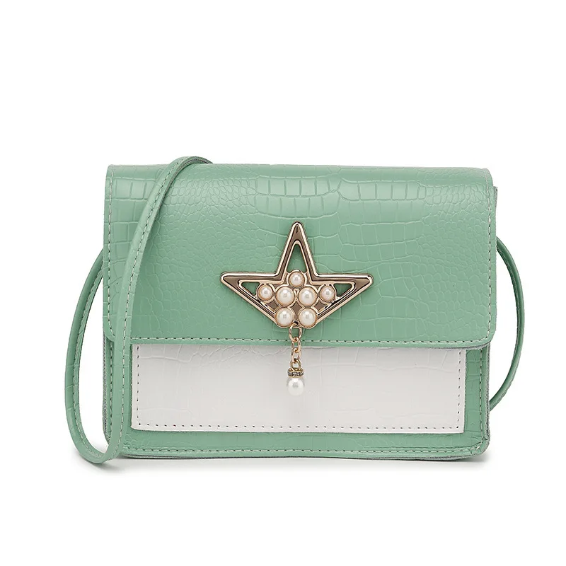 Fashion all-match ladies casual shoulder bag stitching messenger crocodile leather daily outing, Customized color
Fashion all-match ladies casual shoulder bag stitching messenger crocodile leather daily outing, Customized color