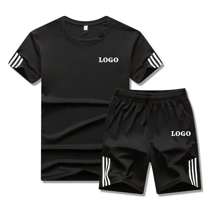 Custom logo summer sports suit men's quick-drying short-sleeved shorts loose and breathable casual running basketball training, Black, red, gray,fluorescent green, white
Custom logo summer sports suit men's quick-drying short-sleeved shorts loose and breathable casual running basketball training, Black, red, gray,fluorescent green, white