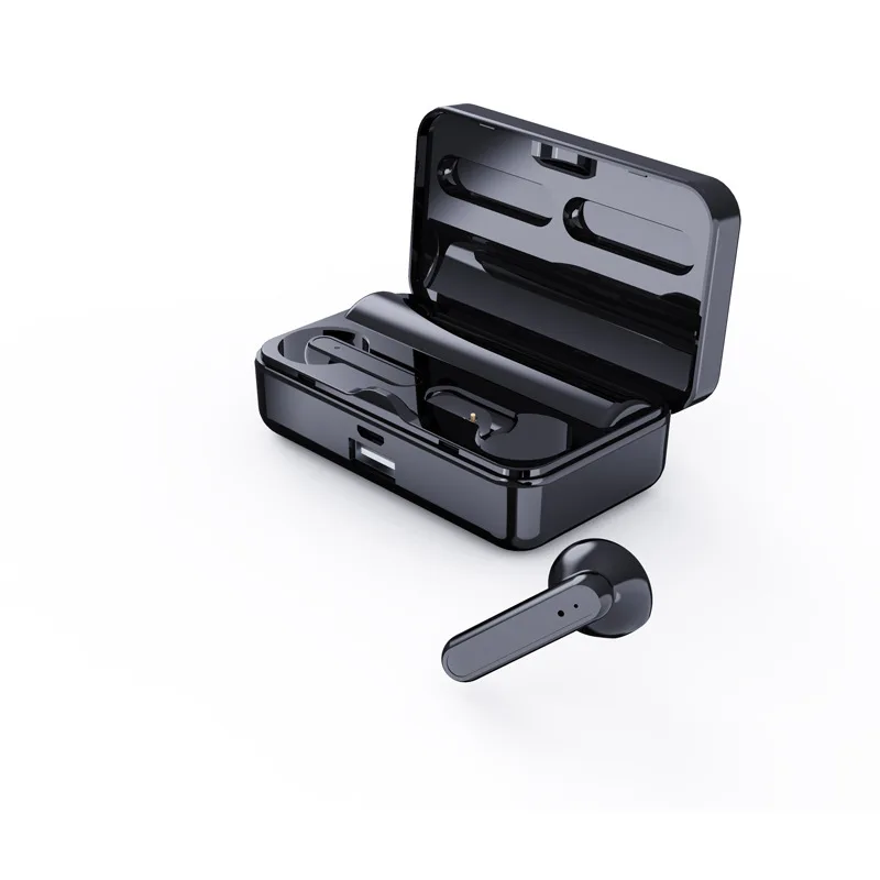 TWS Sport Wireless Mirror Earphones With 2000mAh Charging Box Power Bank Waterproof 9D HD Stereo Touch Control Earbuds, White/black
TWS Sport Wireless Mirror Earphones With 2000mAh Charging Box Power Bank Waterproof 9D HD Stereo Touch Control Earbuds, White/black
