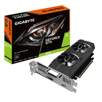 

GIGABYTE NVIDIA GeForce GTX 1650 OC Low Profile 4G Low Profile Design with 167mm Card Length Graphics Card (GV-N1650OC-4GL)