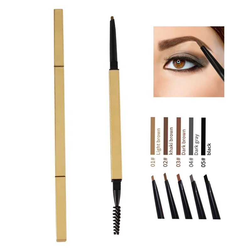 Black Rebranding Brush Custom Logo Hard Microblading Long Lasting Waterproof Vegan Slim Private Label Eyebrow Pencil, Multi-colors
Black Rebranding Brush Custom Logo Hard Microblading Long Lasting Waterproof Vegan Slim Private Label Eyebrow Pencil, Multi-colors