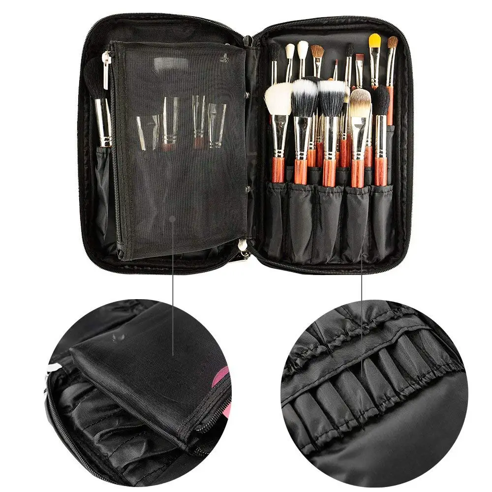 Zipper Makeup Brush Set Organizer Packaging Bag Make Up Brushes Holder Case, Customized color is available
Zipper Makeup Brush Set Organizer Packaging Bag Make Up Brushes Holder Case, Customized color is available