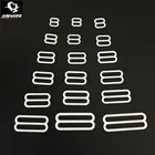 underwear accessories Nylon coated metal bra strap adjuster slider