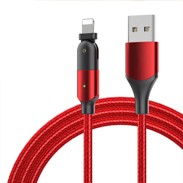 The new round 180-degree rotating data cable for Apple&Android&Type-c data cable elbow rotating cable, White,red
The new round 180-degree rotating data cable for Apple&Android&Type-c data cable elbow rotating cable, White,red