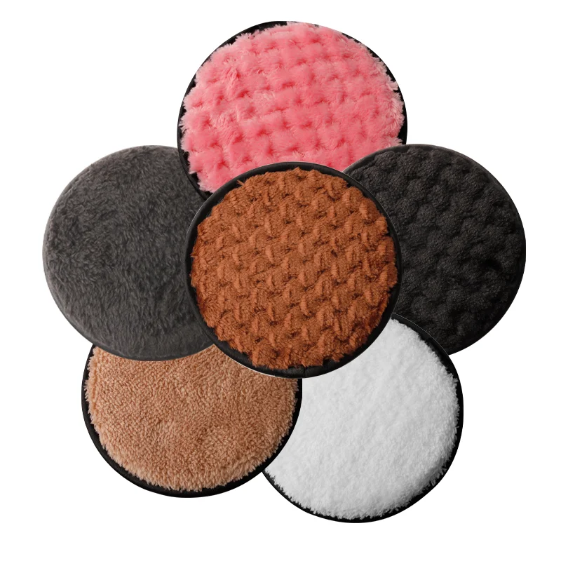 Factory Price Washable Microfiber Facial Cleaner Lazy Cotton Pads Makeup Remover Puff, Customized color
Factory Price Washable Microfiber Facial Cleaner Lazy Cotton Pads Makeup Remover Puff, Customized color