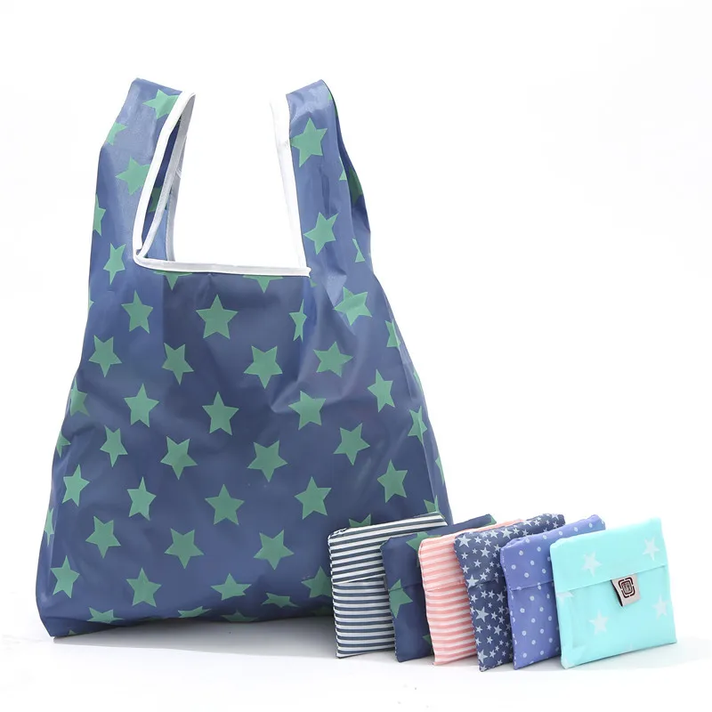 Yiwu Kaiguang bag logo reusable foldable shopping bag with small pouch, Customized color
Yiwu Kaiguang bag logo reusable foldable shopping bag with small pouch, Customized color