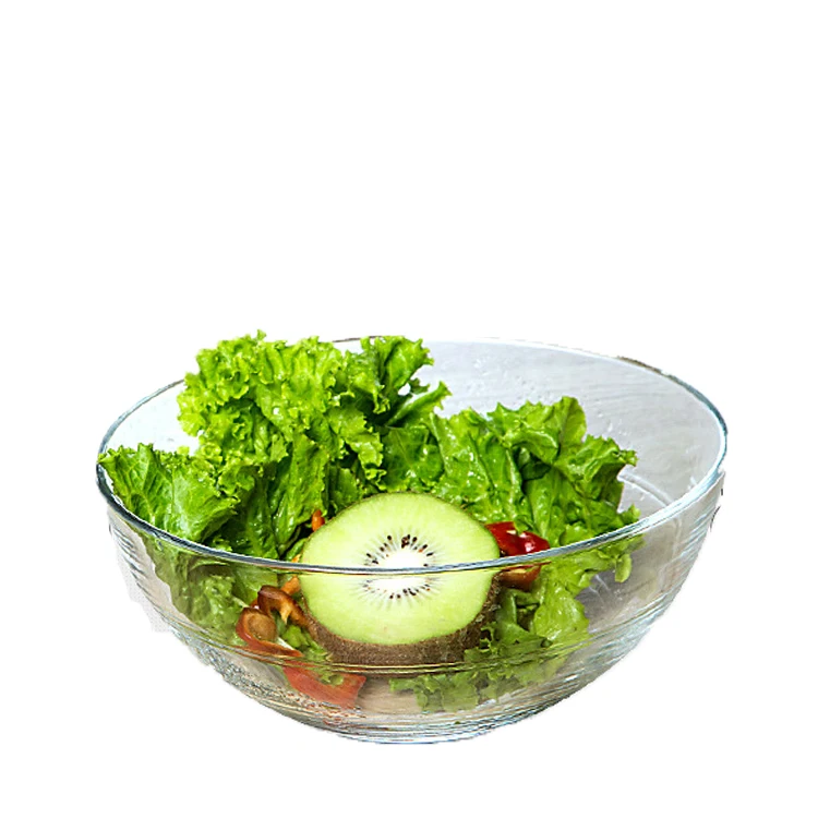 clear herb Round Vegetable fruit salad luxury Heat-resistant Customizable glass bowl
clear herb Round Vegetable fruit salad luxury Heat-resistant Customizable glass bowl