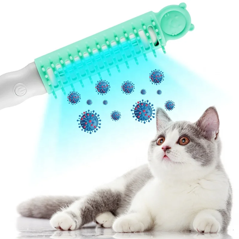 Household Portable UV Sterilizer Cat Grooming Tools Pet Grooming Dog Brush Comb For Shedding Dog Hair Brush
Household Portable UV Sterilizer Cat Grooming Tools Pet Grooming Dog Brush Comb For Shedding Dog Hair Brush