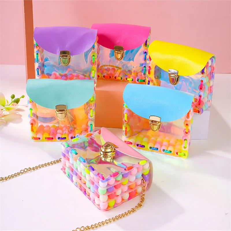 Fashion Colorful Transparent PVC Tote Handbag Girls Women Square Triangle Shape Laser Crossbody Chain Bag, Picture show
Fashion Colorful Transparent PVC Tote Handbag Girls Women Square Triangle Shape Laser Crossbody Chain Bag, Picture show