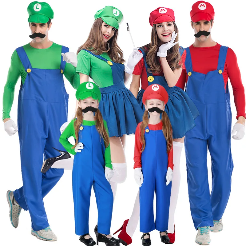 Cosplay Halloween Masquerade Family COS Mario Clothing Costume Adult Louis Super Mario Costume
Cosplay Halloween Masquerade Family COS Mario Clothing Costume Adult Louis Super Mario Costume