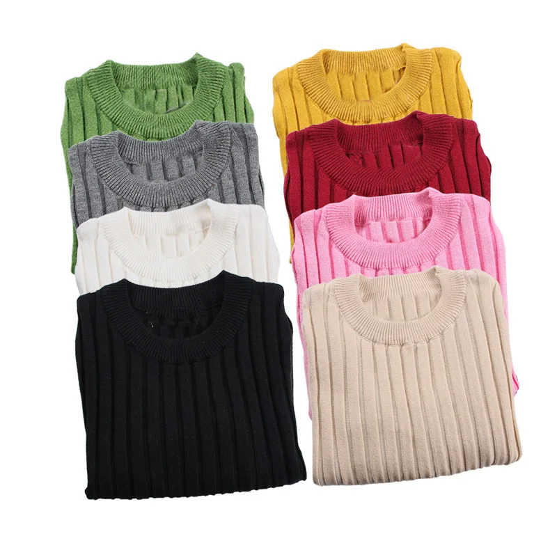 High Quality Solid Color O-Neck Soft And Comfortable Cotton Autumn Knit Sweater Kid Girl
High Quality Solid Color O-Neck Soft And Comfortable Cotton Autumn Knit Sweater Kid Girl
