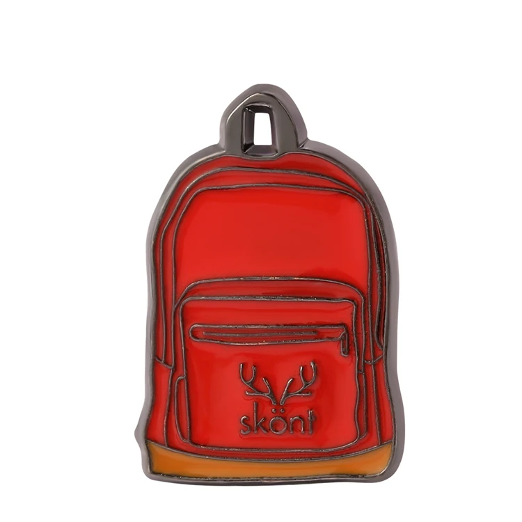 Fashionable Red Cartoon Schoolbag Brooch Lapel Denim Coat Shirt Sweater Accessories Student Children's Gift
Fashionable Red Cartoon Schoolbag Brooch Lapel Denim Coat Shirt Sweater Accessories Student Children's Gift