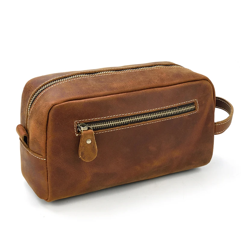 Luufan Men Cow Leather Washing Bag Cowhide Toiletry Bag Retro Unisex Durable Leather Makeup Pouch Cosmetic Bag Travel Kit Ladies
Luufan Men Cow Leather Washing Bag Cowhide Toiletry Bag Retro Unisex Durable Leather Makeup Pouch Cosmetic Bag Travel Kit Ladies
