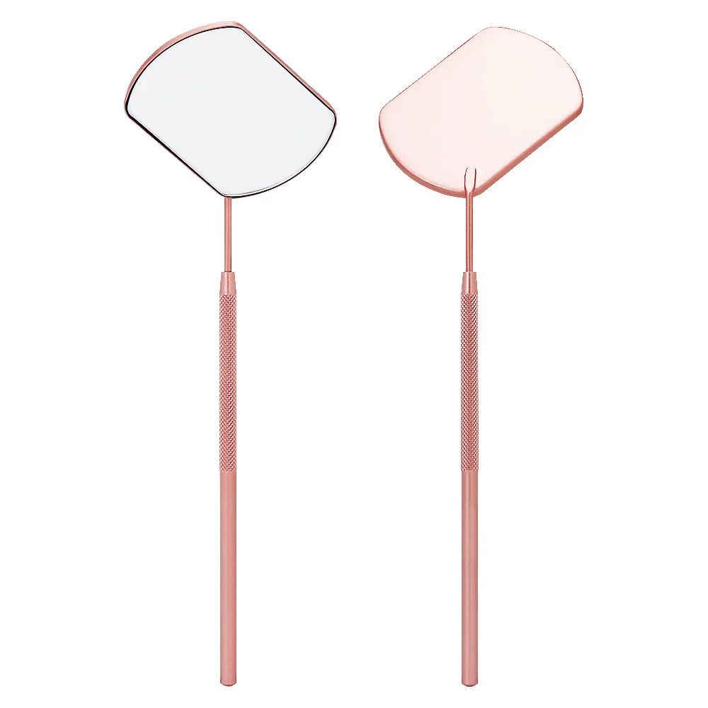 New eyelash crescent-shaped inspection mirror grafted eyelash mirror stainless steel handheld portable inspection mirror, Picture shows
New eyelash crescent-shaped inspection mirror grafted eyelash mirror stainless steel handheld portable inspection mirror, Picture shows