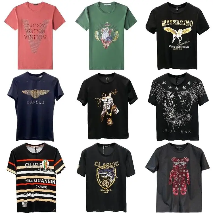 Loose large size men's short sleeve T-shirt cotton round collar printed T-shirt all-match men's shirt new clothing wholesale
Loose large size men's short sleeve T-shirt cotton round collar printed T-shirt all-match men's shirt new clothing wholesale