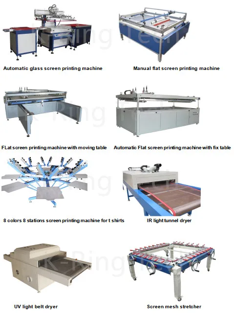 screen stretching machine head