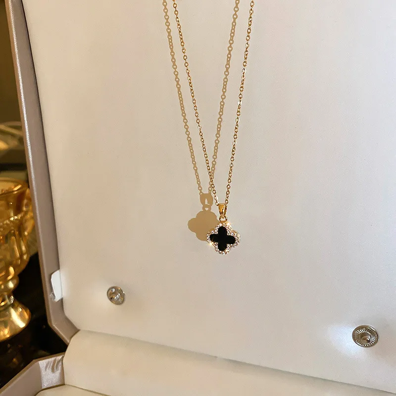 Barlaycs Trendy Designer Jewelry Famous Brands Luxury Four Leaves Cross Flowers Zircon Custom Necklace 2022 Fashion Jewelry Gift
Barlaycs Trendy Designer Jewelry Famous Brands Luxury Four Leaves Cross Flowers Zircon Custom Necklace 2022 Fashion Jewelry Gift