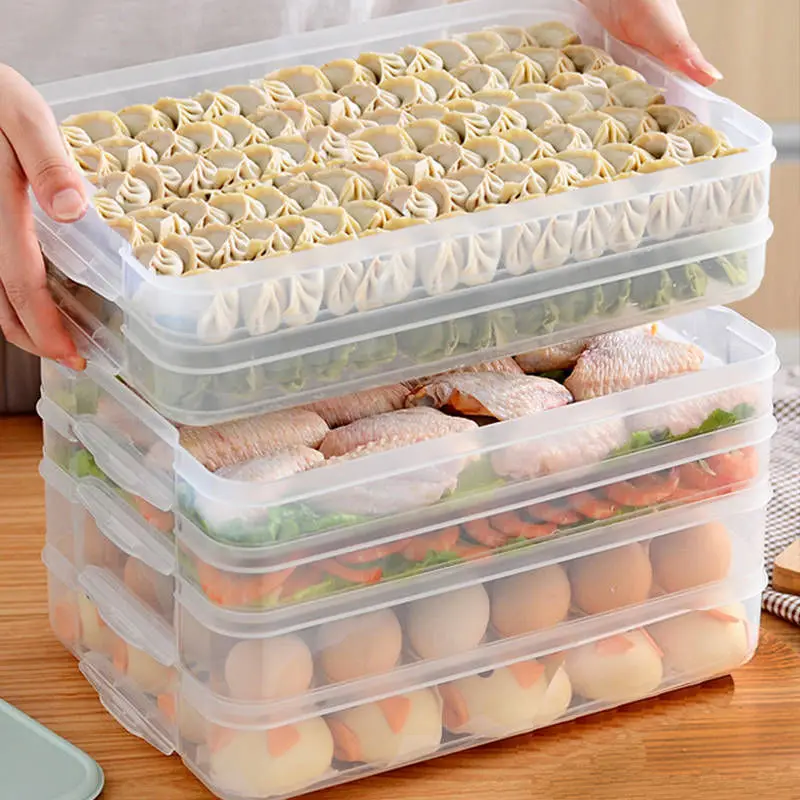 Dumpling Box Frozen Dumpling Household Refrigerator Quick Frozen Dumpling Box Wonton Special Egg Storage Box Multi-layer Tray
Dumpling Box Frozen Dumpling Household Refrigerator Quick Frozen Dumpling Box Wonton Special Egg Storage Box Multi-layer Tray