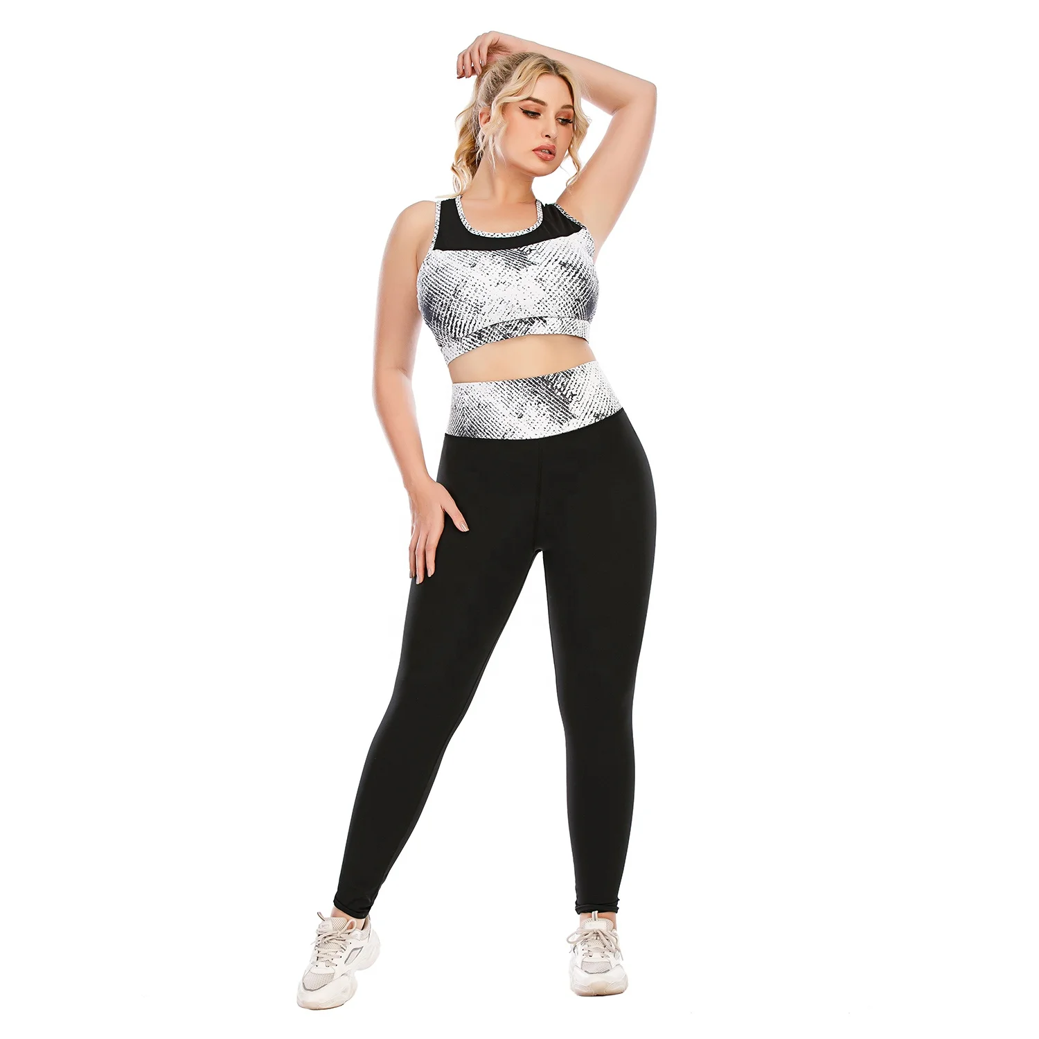 AOSHILI Best Selling Plus Size Tight Sports Bra and Yoga Pants High Waist Pocket Leggings fat women Yoga Plus Size Leggings
AOSHILI Best Selling Plus Size Tight Sports Bra and Yoga Pants High Waist Pocket Leggings fat women Yoga Plus Size Leggings