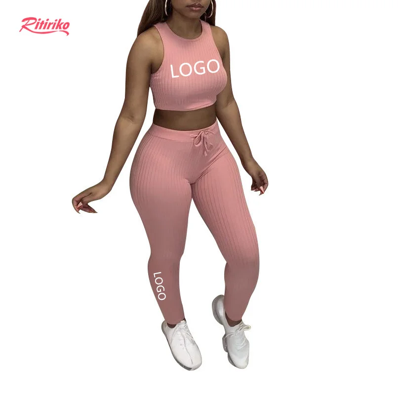 2021 Summer Hot Solid Color Womens Clothing Sleeveless Crop Tops Joggers Two Piece Drawstring Knit Yoga 2 Piece Pants Set, Black, gray, pink, apricot
2021 Summer Hot Solid Color Womens Clothing Sleeveless Crop Tops Joggers Two Piece Drawstring Knit Yoga 2 Piece Pants Set, Black, gray, pink, apricot
