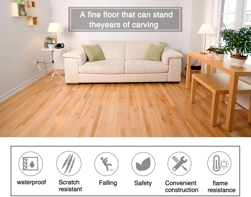 Cheap Top-Selling Multl-color 100% Waterproof Virgin Material SPC Flooring