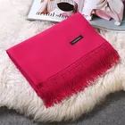 2019 winter new design men women fashion pashmina pure cashmere shawl scarf