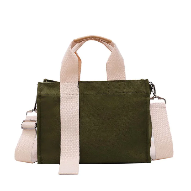 REAL FORT 2021 New Designer Ladies Crossbody Messenger Bag Custom Leather Handle Women Canvas Bags
REAL FORT 2021 New Designer Ladies Crossbody Messenger Bag Custom Leather Handle Women Canvas Bags