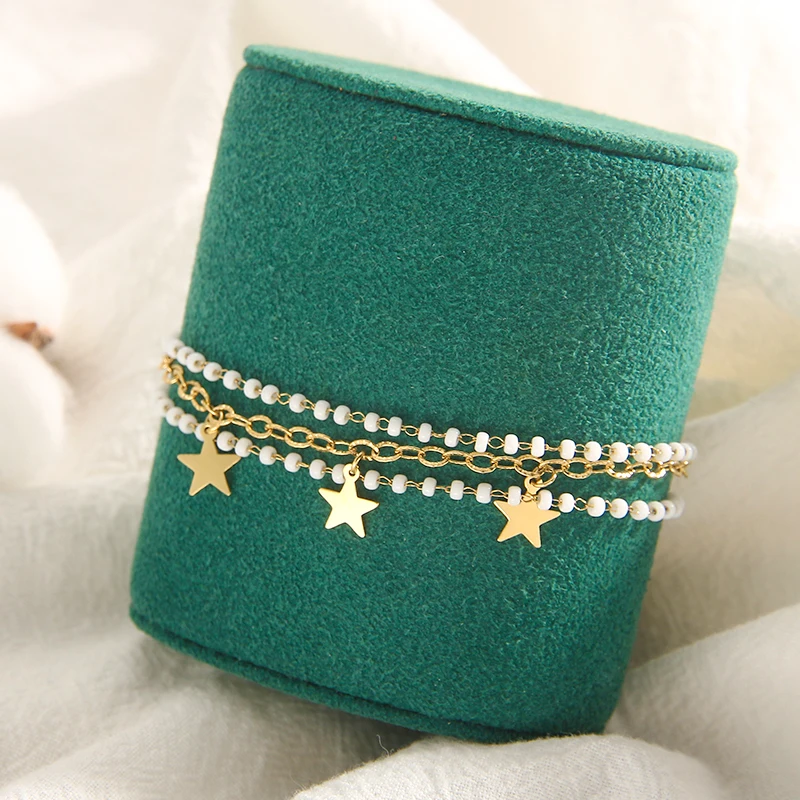 Handmade DIY Female Accessories Luxury Bracelet Women Multilayer Beaded Summer Bead Bracelets
Handmade DIY Female Accessories Luxury Bracelet Women Multilayer Beaded Summer Bead Bracelets