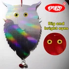Rotating head reflective owl bird repeller reflective owl outdoor garden farm