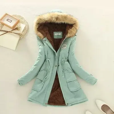 New Female Thickening Cotton Jacket Womens Outwear Parkas for Women Winter Coat
New Female Thickening Cotton Jacket Womens Outwear Parkas for Women Winter Coat