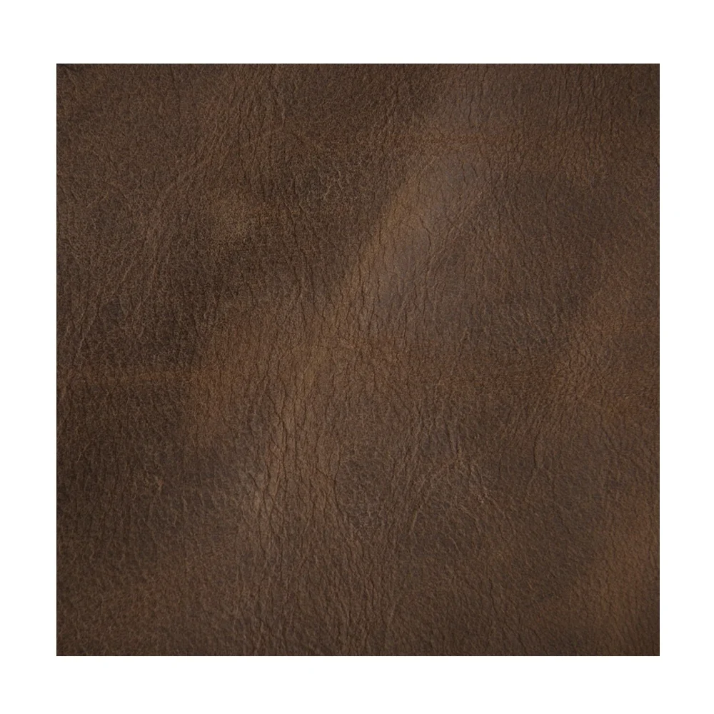 natural aniline leather with crazy horse effect genuine nubuck cowhide leather