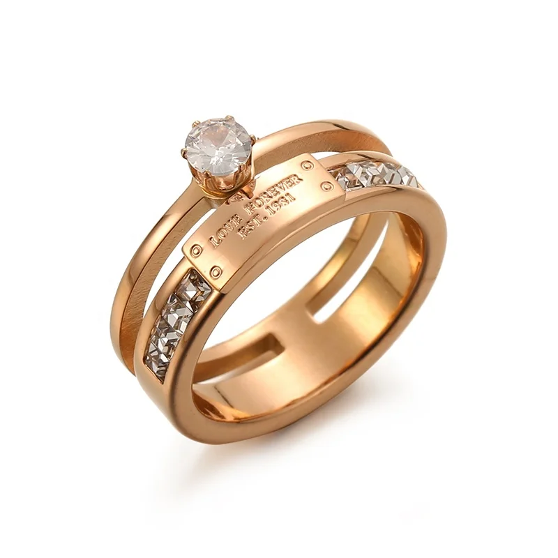 ONYSS New Crystal Eternal Love Wedding Rings Gold Plate Diamond Jewelry Rings Gift 2021
ONYSS New Crystal Eternal Love Wedding Rings Gold Plate Diamond Jewelry Rings Gift 2021