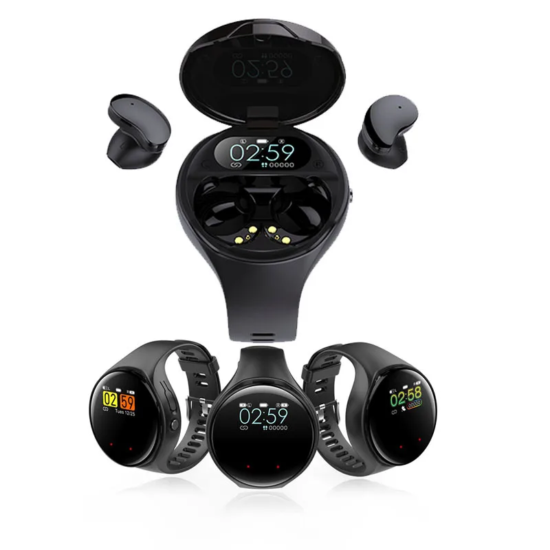 Top selling LED Display Sports wireless gaming headset earphones & headphones smart watch earphone 2 in 1
Top selling LED Display Sports wireless gaming headset earphones & headphones smart watch earphone 2 in 1