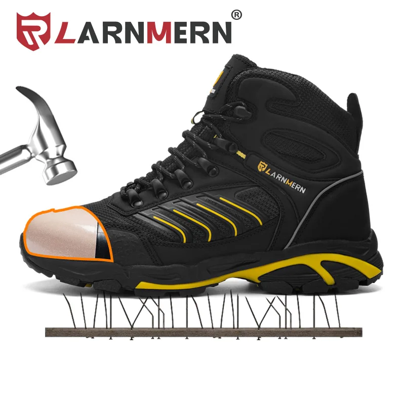 LARNMERM Mens Safety Shoes Work Shoes Steel Toe Lightweight Breathable Warehouse Construction Protection Shoes
LARNMERM Mens Safety Shoes Work Shoes Steel Toe Lightweight Breathable Warehouse Construction Protection Shoes